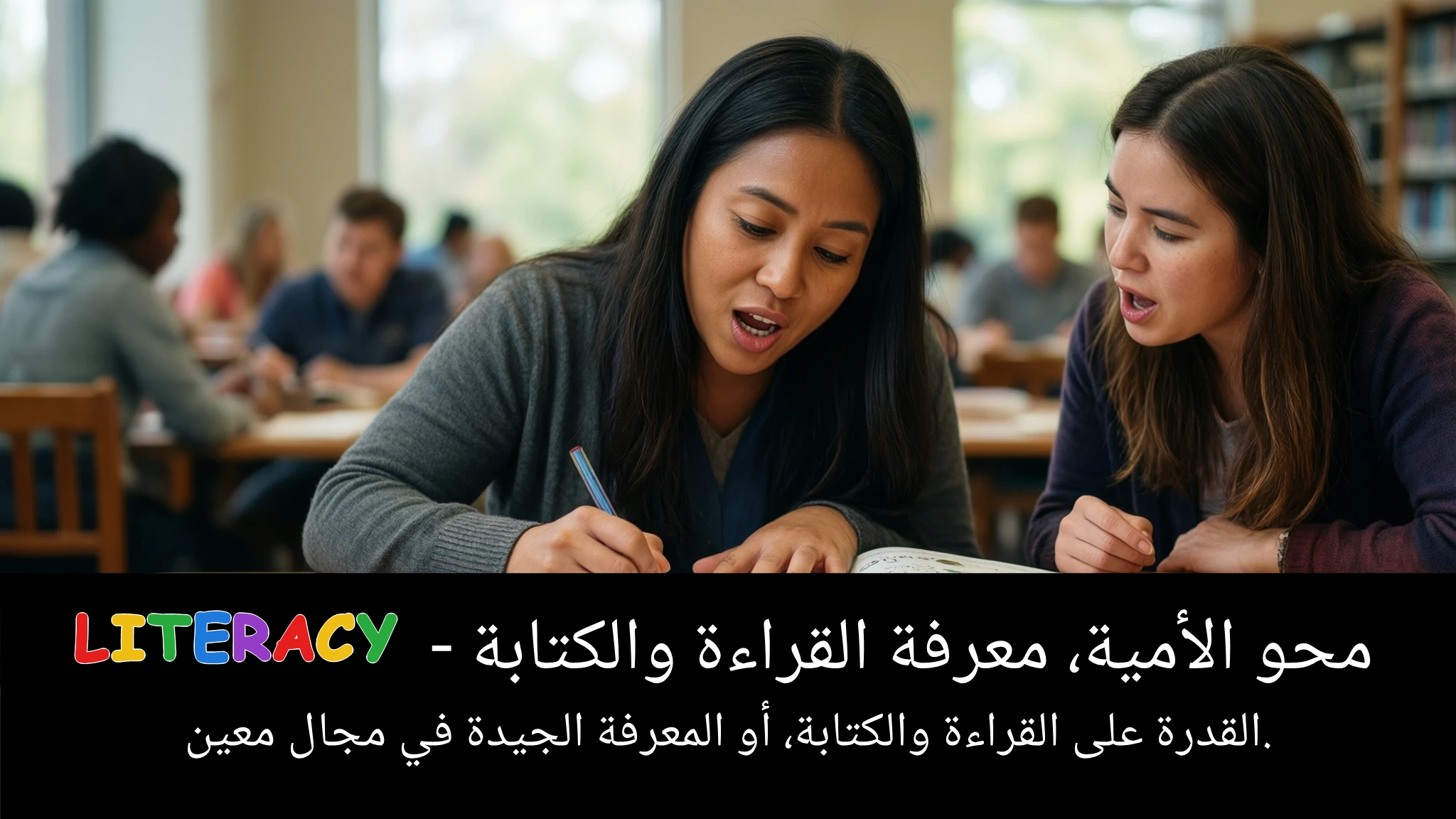 Arabic Illustration for literacy